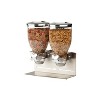Hone-Can-Do Designer Edition Double Dispenser: Freestanding Steel Kitchen Dispenser, Silver, Lifetime Warranty - 2 of 3
