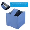 Unique Bargains Bathroom Office Car PU Leather Square Decorative Holder Dispenser Tissue Box Cover 5" x 5" - 4 of 4