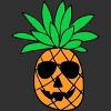 Men's Design By Humans HALLOWEEN PINEAPPLE PUMPKIN THEMED By Ujangkasep T-Shirt - 2 of 4