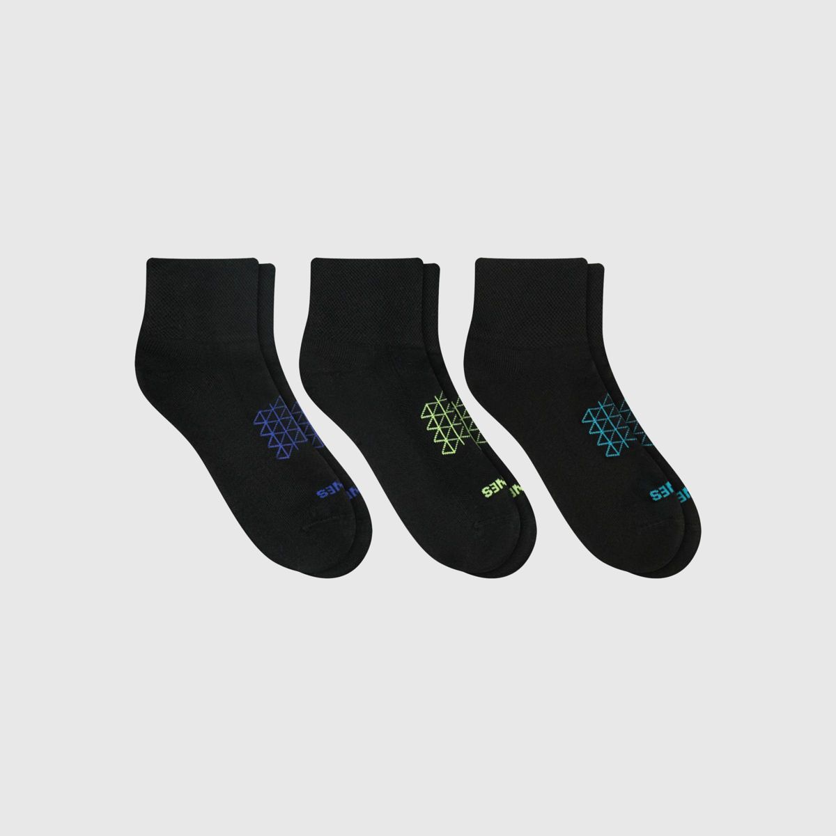 Hanes Men's Absolute Run Ankle Socks 3pk - thumbnail 3