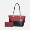 MKF Collection Sasha Tote Women’s Vegan Leather Spacious Interior Handbag by Mia K - 2 of 4
