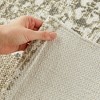 Juvale Boho Themed Jute Area Rug 3x5 ft, Indoor Outdoor Bathroom Bedroom Decor Grey Vintage - 3 of 4