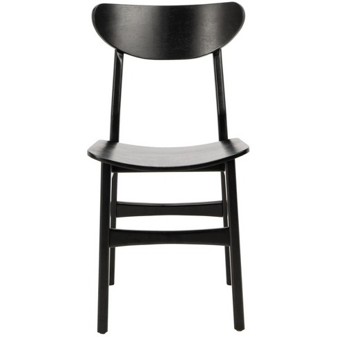 Lucca Retro Dining Chair (set Of 2) - Black - Safavieh. : Target