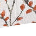 orange flower/beige