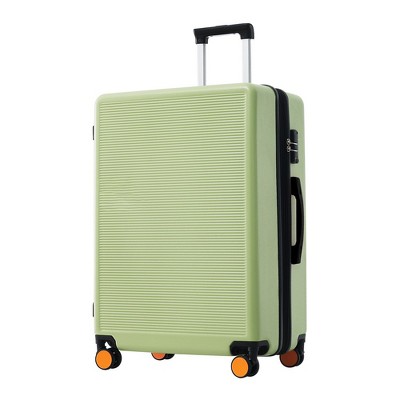 Hardshell Luggage Expandable Spinner ABS Suitcase With TSA Lock Lightweight Case For Outdoor Travel Camping Women Men 15.75 x 9.45 x 25.20in