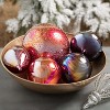 Beaded Crystal Finial Ornament Clear 7.5"H Glass Set of 2 - 3 of 3