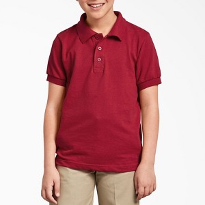 Dickies Kids' Piqué Short Sleeve Polo, 4-20 - 1 of 3