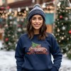 Simply Sage Market Women's Graphic Sweatshirt Merry Christmas Pink Car - 2 of 4