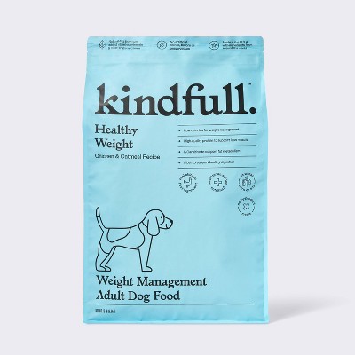 Chicken and Oatmeal Flavor Recipe Healthy Weight Dry Dog Food - Kindfull™ 13lbs