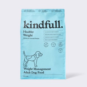 Chicken and Oatmeal Recipe Healthy Weight Dry Dog Food - Kindfull™ 13lbs - 1 of 4