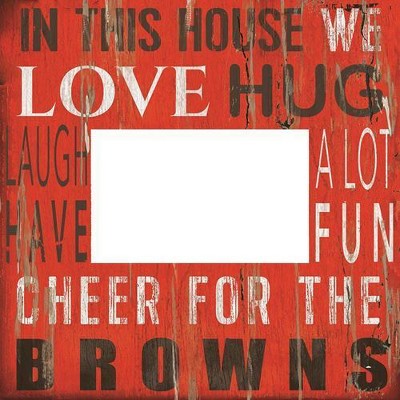 Nfl Cleveland Browns 10 X 10 Picture Frame : Target