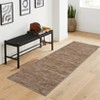 Washable Modern Solid Non Slip Area Rugs for Bedroom Living Room, Low Pile Soft Carpet for Home Office - 3 of 4