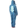 Disney Lilo And Stitch Adult Unisex Stitch Costume Fleece One Piece Pajama Union Suit - 3 of 4