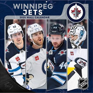 NHL Winnipeg Jets 2025 12"x12" Team Wall Calendar - 1 of 4