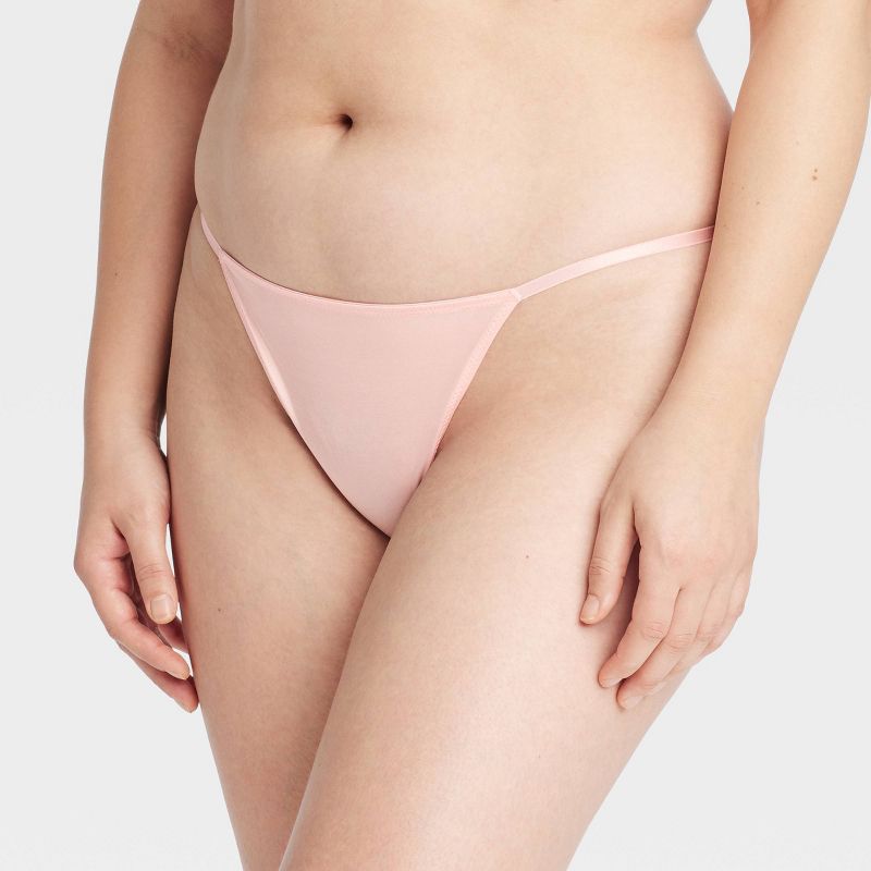 Women's Lace Back Tanga Lingerie Underwear - Auden™, 5 of 8