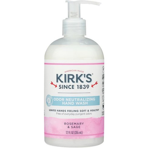 Kirk's Odor Neutralizing Hand Soap - Rosemary & Sage 12 oz - image 1 of 2