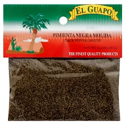 El Guapo Ground Black Pepper -1.25oz