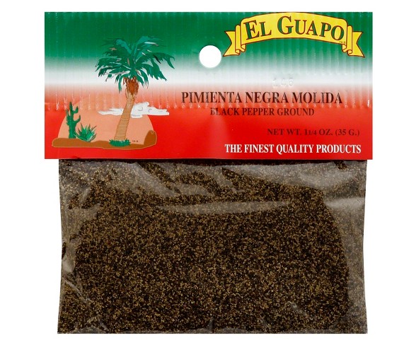 El Guapo&#174; Ground Black Pepper 1.25 oz