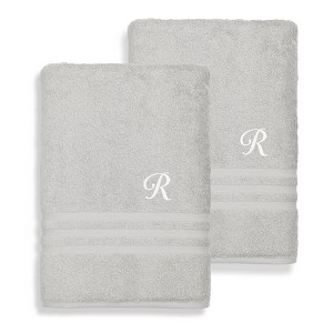 Linum Home Textiles 100% Turkish Cotton 2PC Denzi Bath Sheet Set - 1 of 1