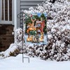 Briarwood Lane Winter Garden Flag 12x18 For Outdoor Snow Day Friends For Winter Garden Flag Flags For Outside - 4 of 4