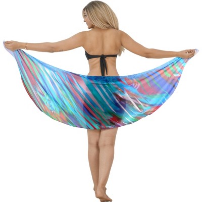 HAPPY BAY Women's Beachwear Summer Bikini Wraps Beach Wrap Swimwear Swim Cover Up Skirt Bathing suit Swimsuit Sarong Coverups for Women One Size