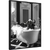 Amanti Art Rub a Dub Buffalo by Niky Rahner Framed Canvas Wall Art - 2 of 4