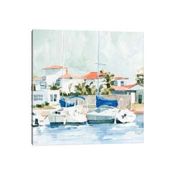 Beach Town Summer II by Emma Caroline Unframed Wall Canvas - iCanvas