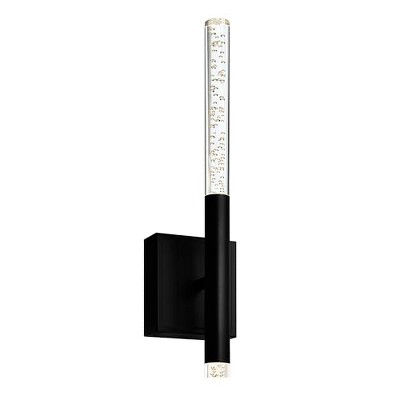 CWI Lighting Dragonswatch Integrated LED Black Wall Light