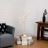 Nearly Natural 5-ft Pre-Lit Artificial Birch Tree with 76 Warm White LED Lights - 4 of 4