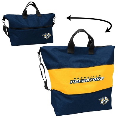 NHL Nashville Predators Crosshatch Expandable Tote