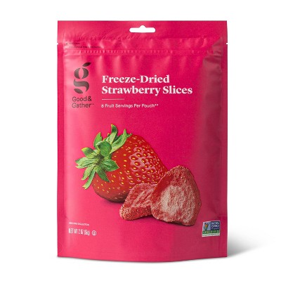 Freeze Dried Strawberry Slices - 2oz - Good & Gather™