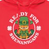 Men's - Garfield - Ready for Shananigans St. Patrick's Day Graphic Fleece Pullover Hoodie - 2 of 4