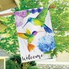Briarwood Lane House Flag 40x28 For Outdoor Hummingbirds and Hydrangeas Spring Burlap For Spring House Flag - 4 of 4