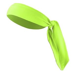 Unique Bargains Adjustable Soft Sweat Wicking Tennis Tie Headband Sweatband for Men Women 1 Pcs - 1 of 4