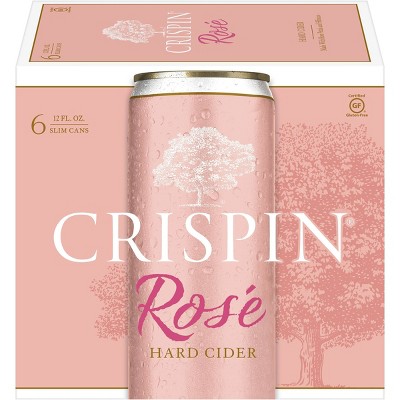 Crispin Rosé Hard Cider - 6pk/12 fl oz Slim Can