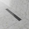 Hydroware Linear Shower Drain - C06 Matte Black - 24 Inches - 2 of 4