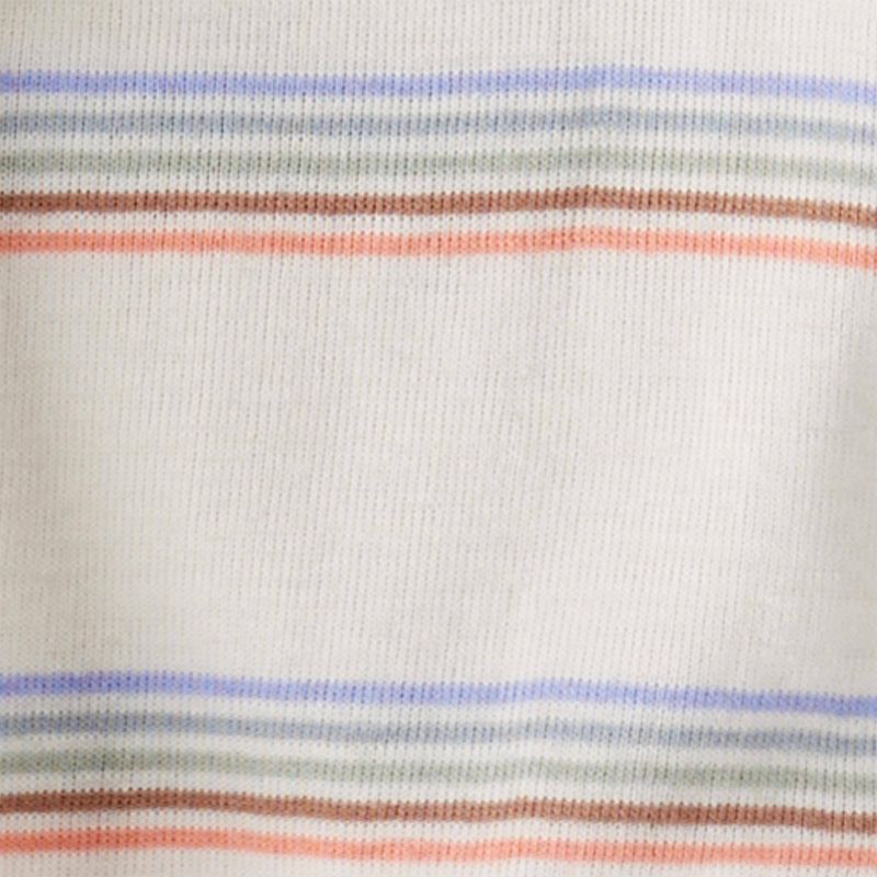 Little Planet by Carter's Organic Baby 3pk Striped Bodysuit - White/Green, 4 of 6