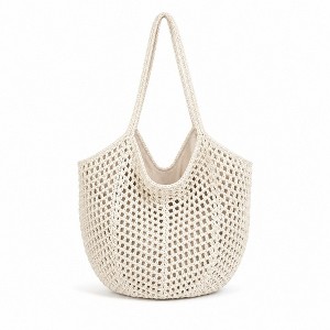 Alilang Woven Shoulder Bag - Lightweight Summer Tote for Beach and