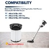 Nispira Fine Dust Vacuum Filter Compatible with Miele Triflex HX1 Cordless Stick Vacuum Cleaners, Part#11289902. 1 Pack - 2 of 4