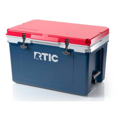 RTIC 45 qt Hard Cooler Insulated Portable Ice Chest Box for Beach, Drink,  Beverage, Camping, Picnic, Fishing, Boat, Barbecue, Lagoon