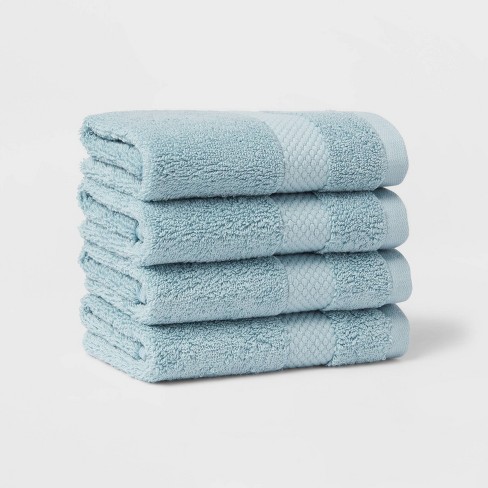 Performance Plus Towel Bath Mat Aqua - Threshold™ : Target