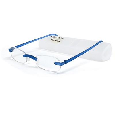 thumbnail image 2 of Calabria 715 Flexie Reading Glasses - Rimless, Flexible, 85 Color & Power Options 2 of 11