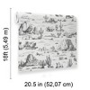 Veer Decor Area 51 Novelty Toile Peel and Stick Wallpaper - 2 of 4