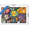 Trends International Pokémon: Battle Art - Group Framed Wall Poster Prints - 3 of 4