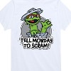Boys' - Sesame Street - Tell Monday To Scram Short Sleeve Graphic T-Shirt - 2 of 4