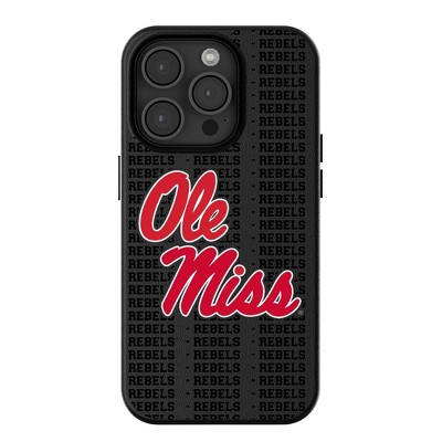 Keyscaper NCAA Text Backdrop MagSafe Compatible Cell Phone Case for iPhone 16 Pro Max