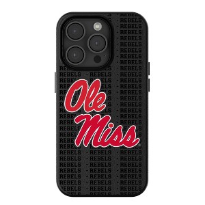 Keyscaper NCAA Text Backdrop MagSafe Compatible Cell Phone Case for iPhone 16 Plus - 1 of 4