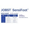 Jobst Sensifoot Knee High Diabetic Socks Compression 8-15 Black Large - 2 of 3