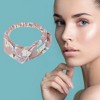Unique Bargains Women's Fashion Lily Pattern Cross Elastic Hairband 1 Pc - 3 of 4
