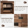 SinCiDo Farmhouse 8 Drawer Bedroom Dresser w/Adjustable Shelf, Thick Plank Design, Wood Closet Dresser for Bedroom, Living Room - 4 of 4